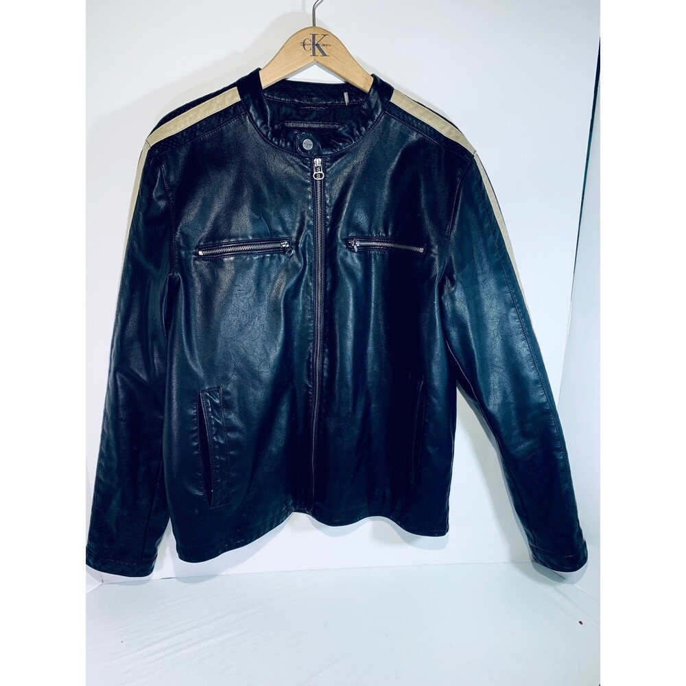 Leather Biker’s Jacket Men’s Large Wilson